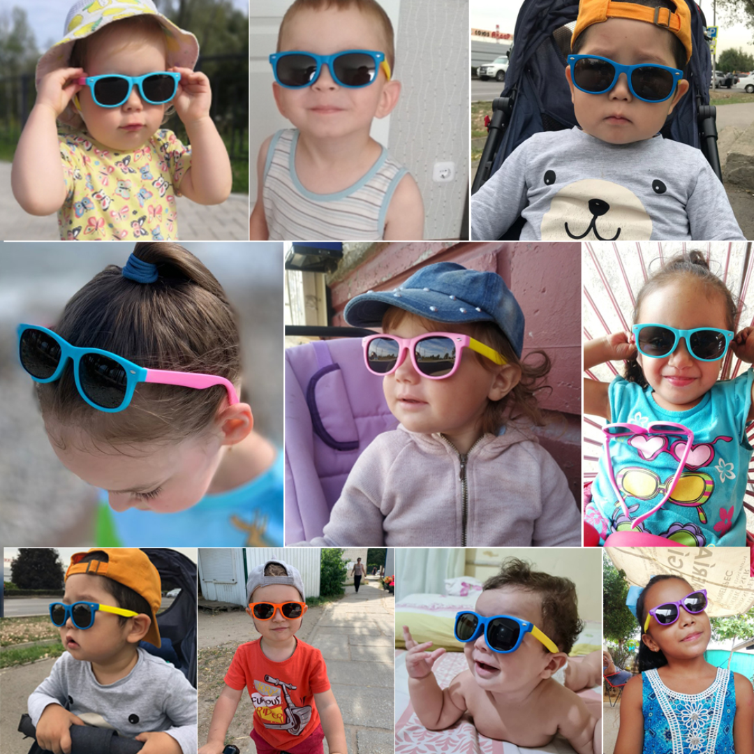 Óculos de Sol Infantil Flexível