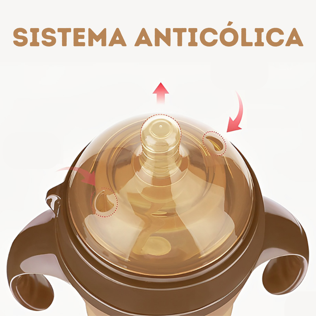 Mamadeira Silicone Anticólica Nano Baby (Tetadeira)