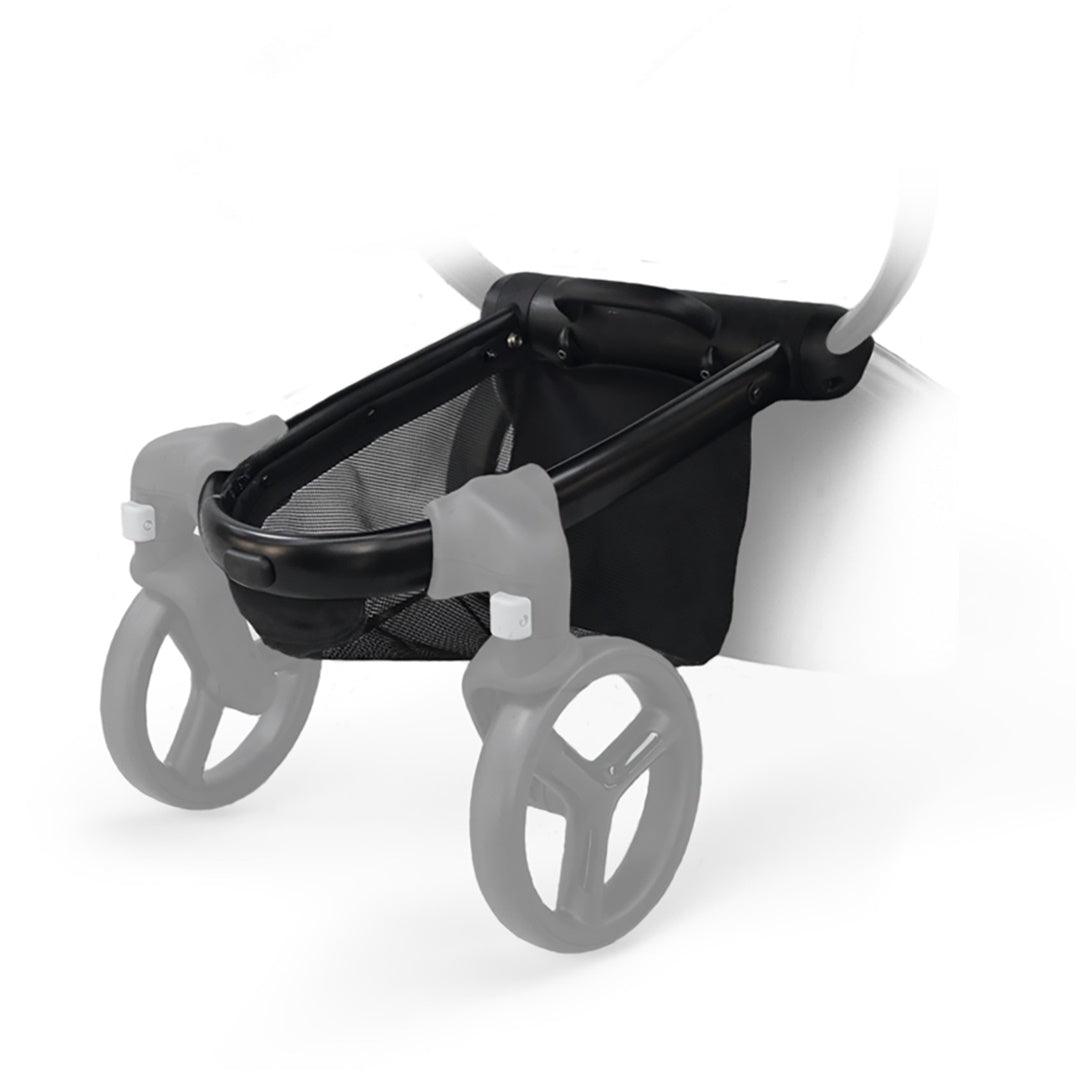Carrinho de Bebê Mima Xari Max Caramelo Com Estrutura e Assento Preto