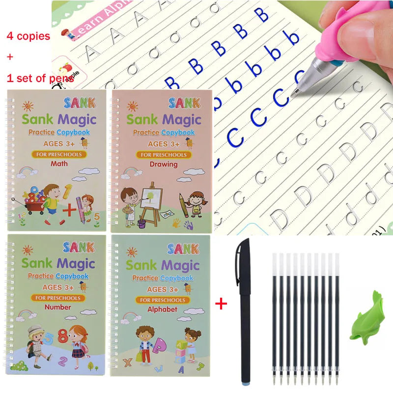 Kit Caligrafia Reutilizável