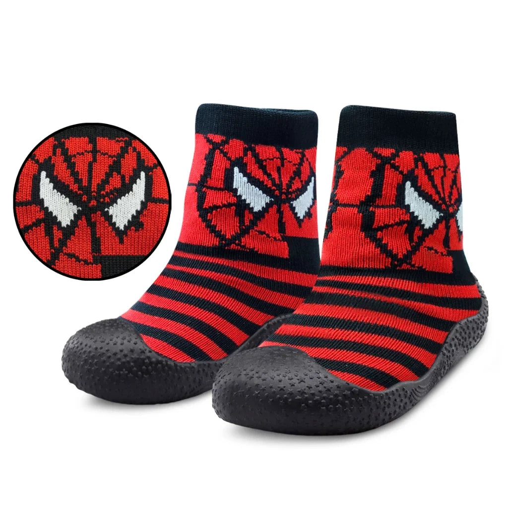 Kit 2 Pares Meia com Sola Bebê Emborrachada