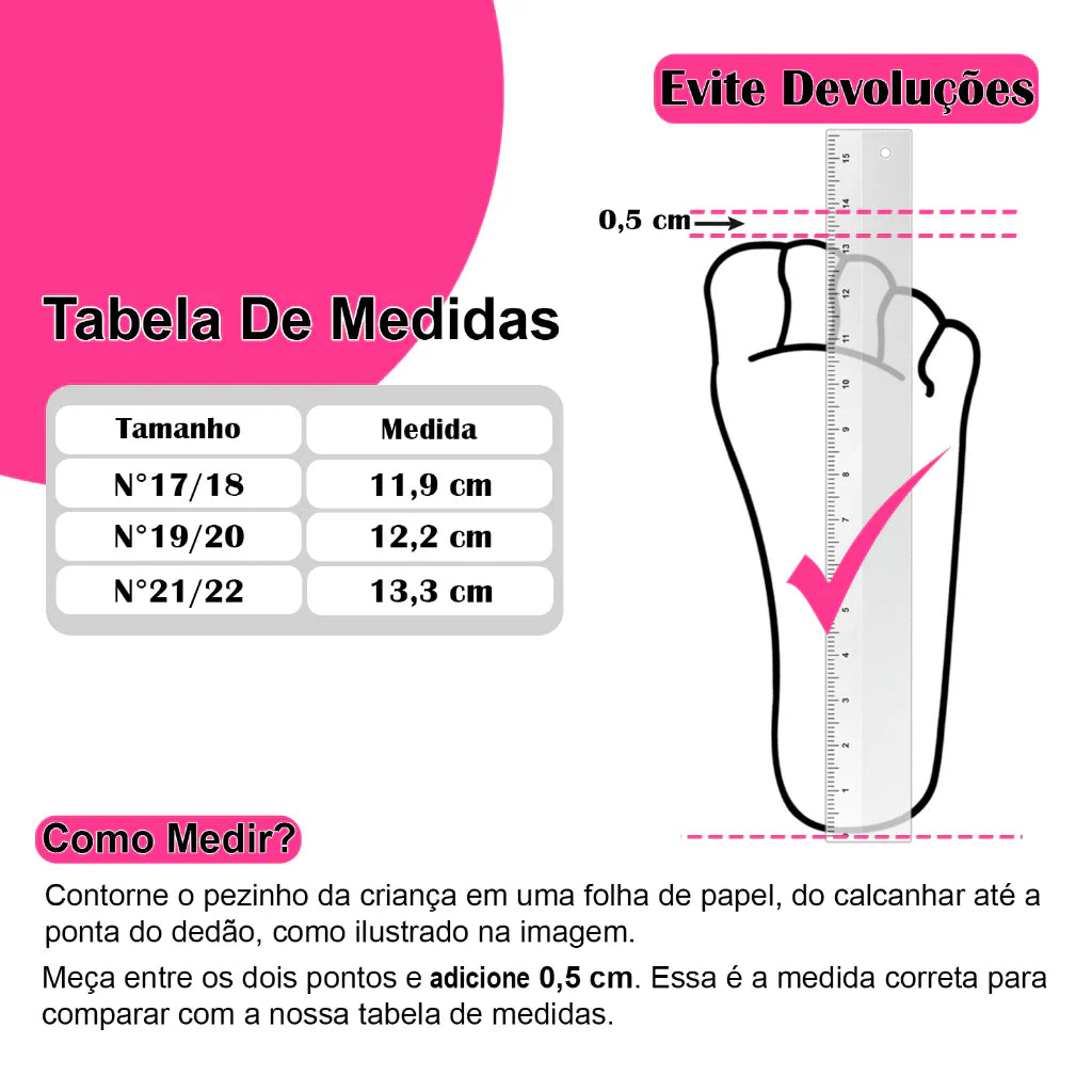 Kit 2 Pares Meia com Sola Bebê Emborrachada
