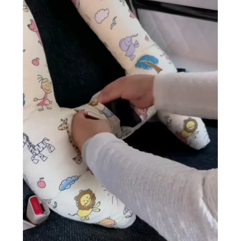 Almofada de Segurança Para Dormir em Forma de H Para Viagem