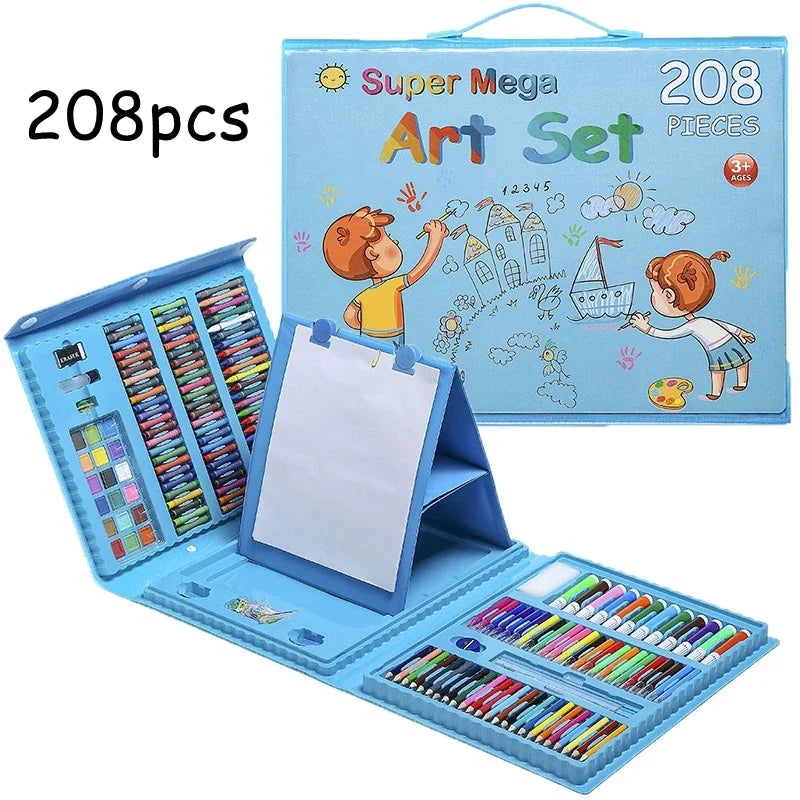 Maleta Estojo de Pintura Infantil 208Pcs