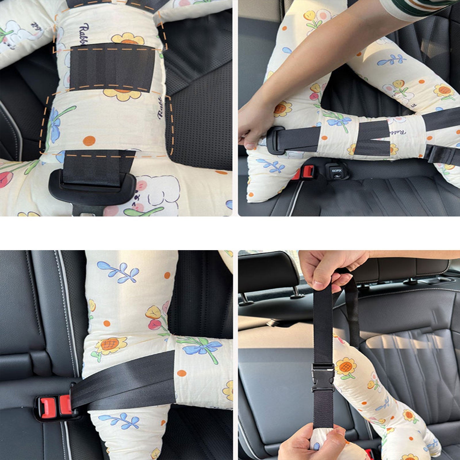 Almofada de Segurança Para Dormir em Forma de H Para Viagem