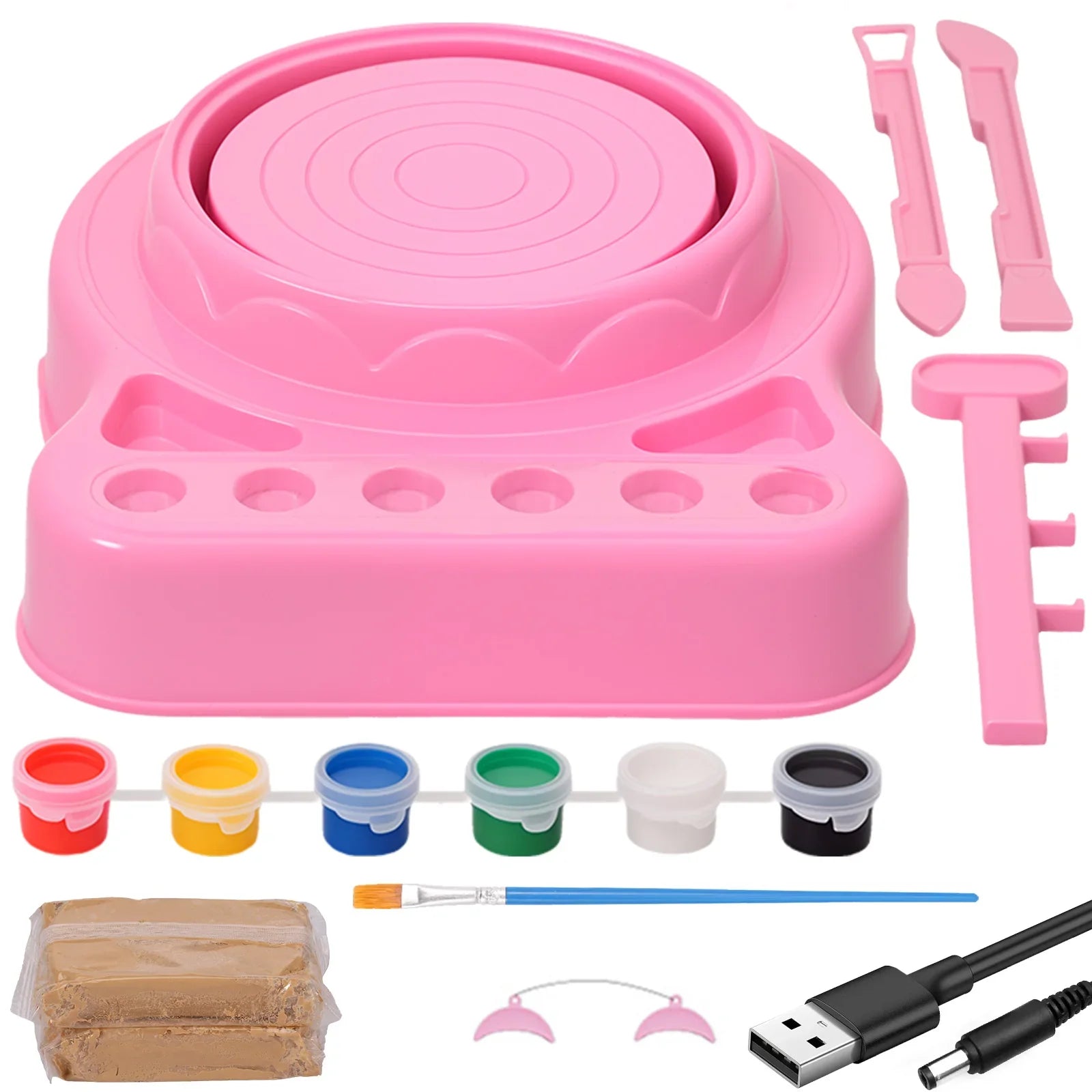Kit Mãos na Massa - Máquina de Cerâmica Infantil
