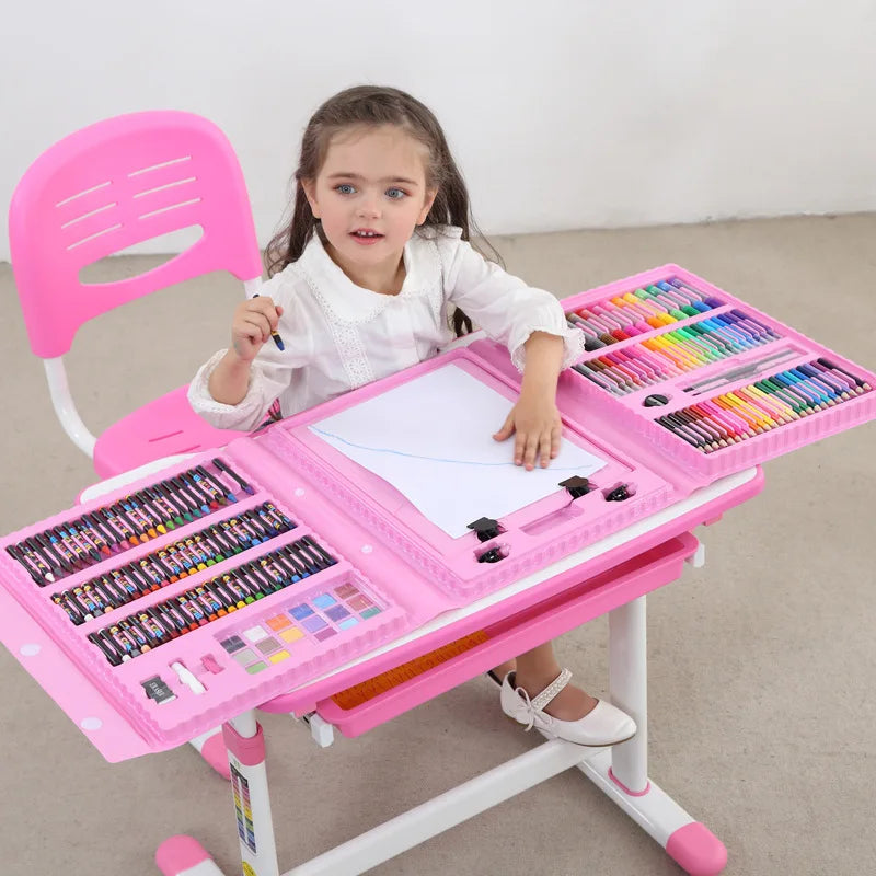 Maleta Estojo de Pintura Infantil 208Pcs