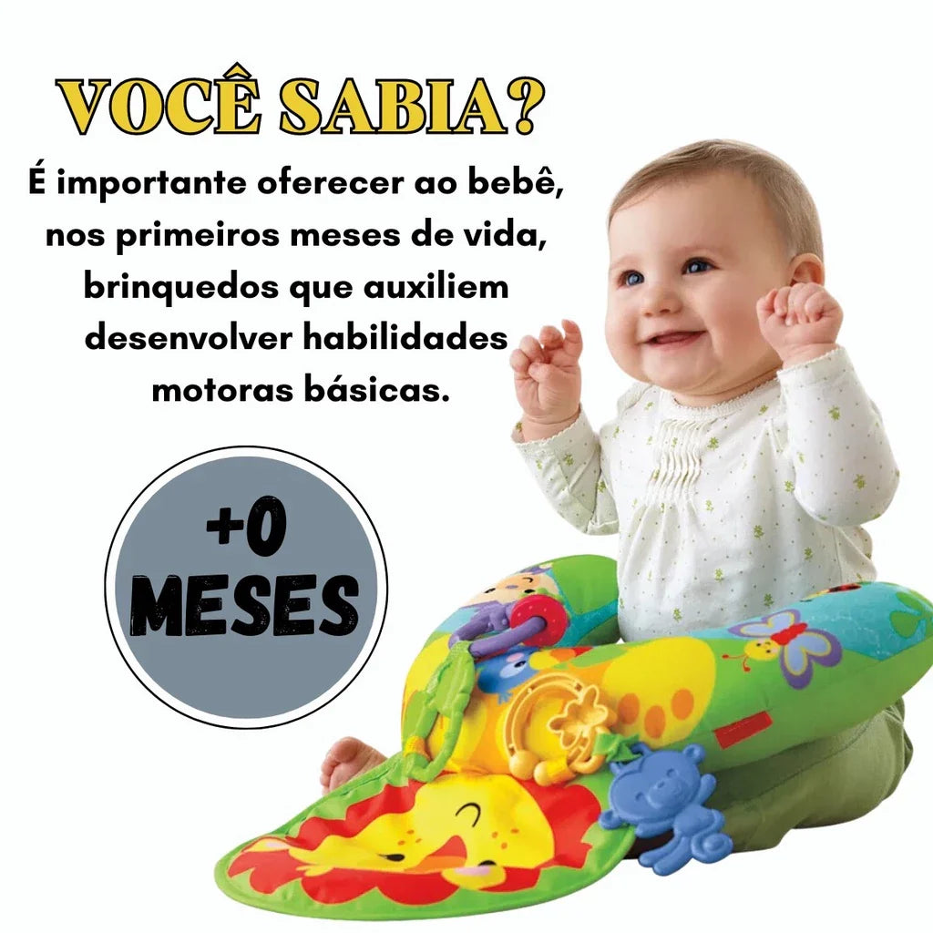 Almofada de Atividade Tummy Time Para Bebê