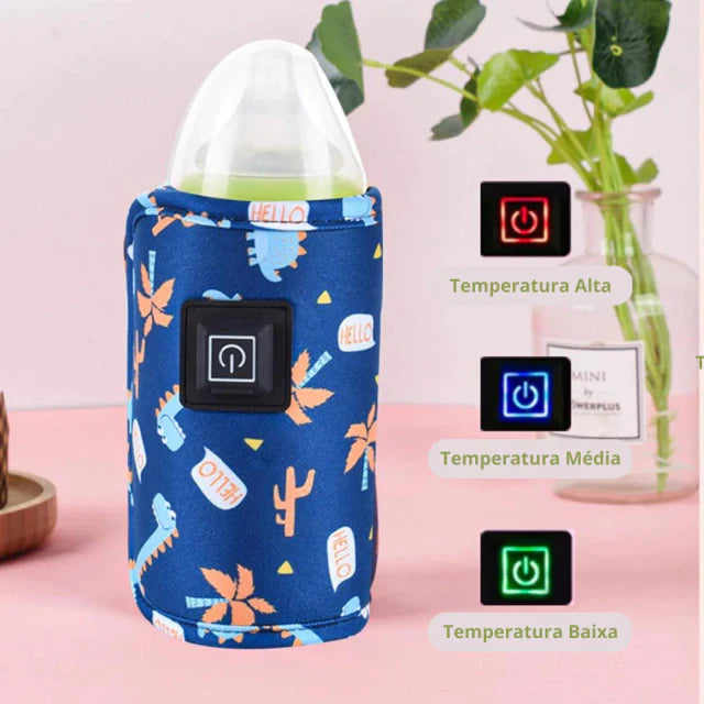 Aquecedor de mamadeira portátil