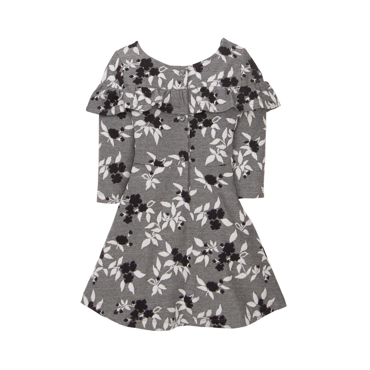 Vestido JANIE and JACK Preto e Branco