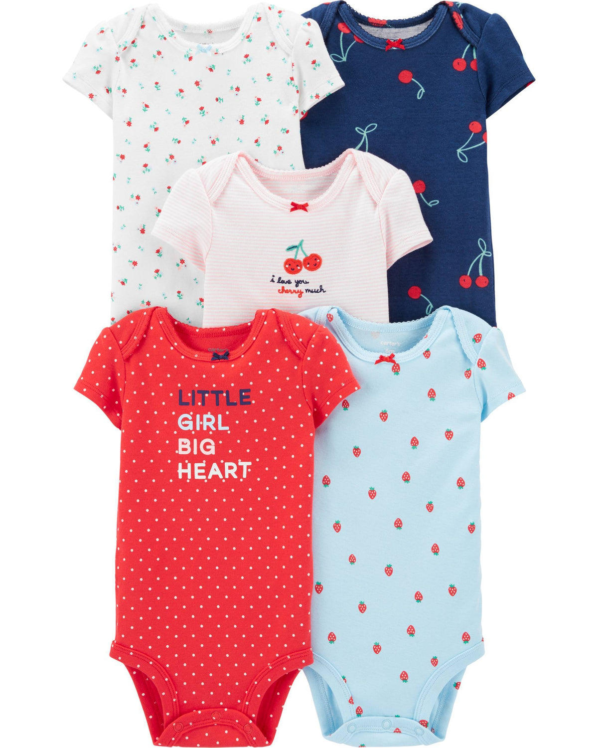 Kit Body Carter's 5 Peças