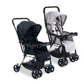 (2 CORES) Carrinho de Bebê Com Alça Reversível YouTurn Maxi Baby