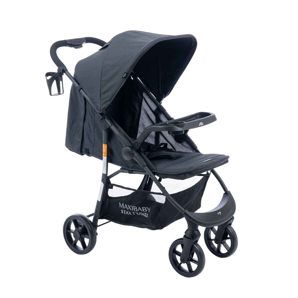 (2 CORES) Carrinho de Bebê Passeio Vira Berço Startravel Maxi Baby