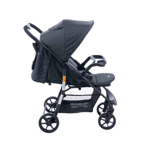 (2 CORES) Carrinho de Bebê Passeio Vira Berço Startravel Maxi Baby