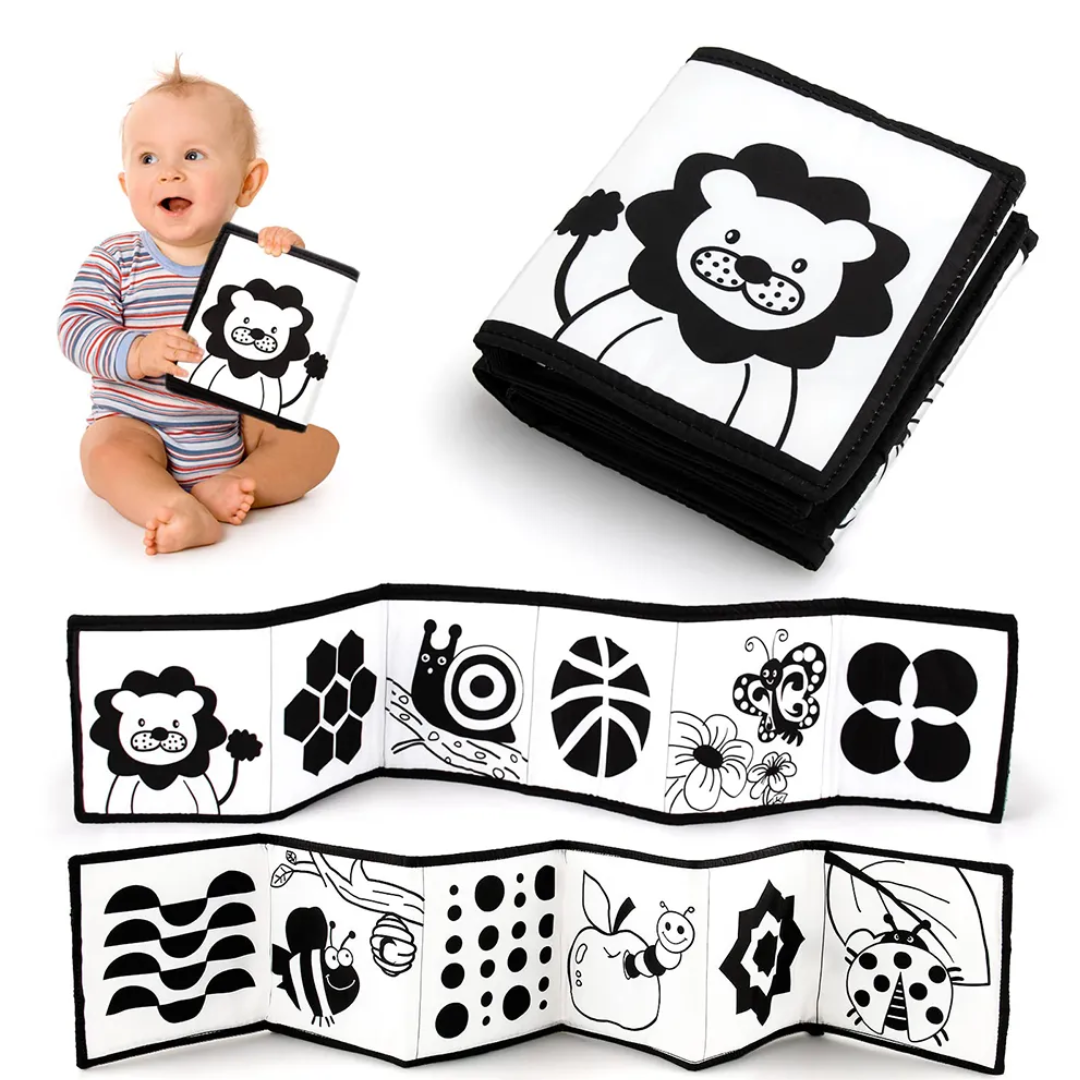 Livro sensorial do bebê