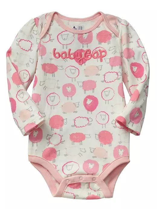 Body Baby GAP Ovelhinhas