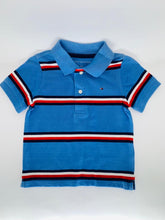 Camisa Polo Tommy Hilfiger Azul Listras