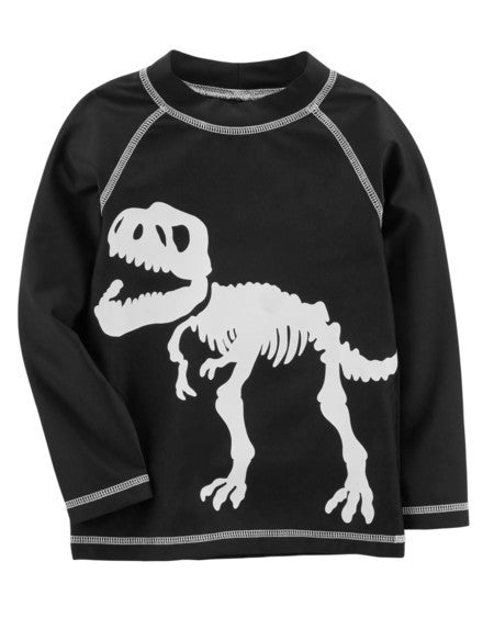 Camisa Carter's UPF 50+ Dinossauro