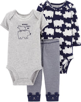 Conjunto Carter's 3 pçs Ursinho