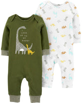 Conjunto Macacao Carter's Dinossauro