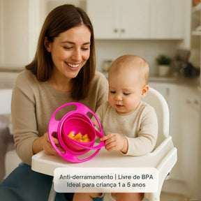 Prato Magico 360º Infantil- Gira Bowl