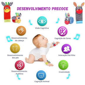 Meia Chocalho Sensorial - Kit