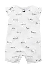 Romper Carter's Branco Love