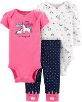 Conjunto 3 pçs Carter's Unicórnio