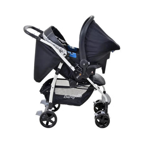 Carrinho de Bebê com Bebê Conforto Rio k-Astratto - Burigotto