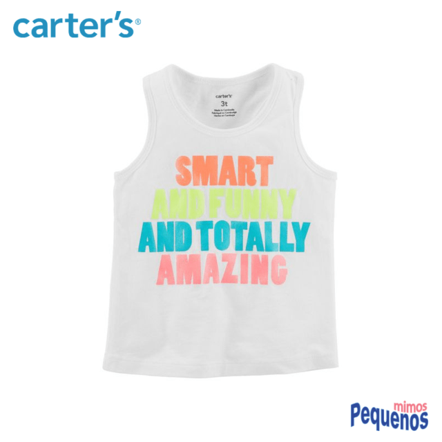 Camiseta Carter's Regata