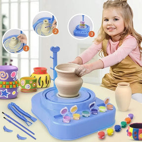 Kit Mãos na Massa - Máquina de Cerâmica Infantil