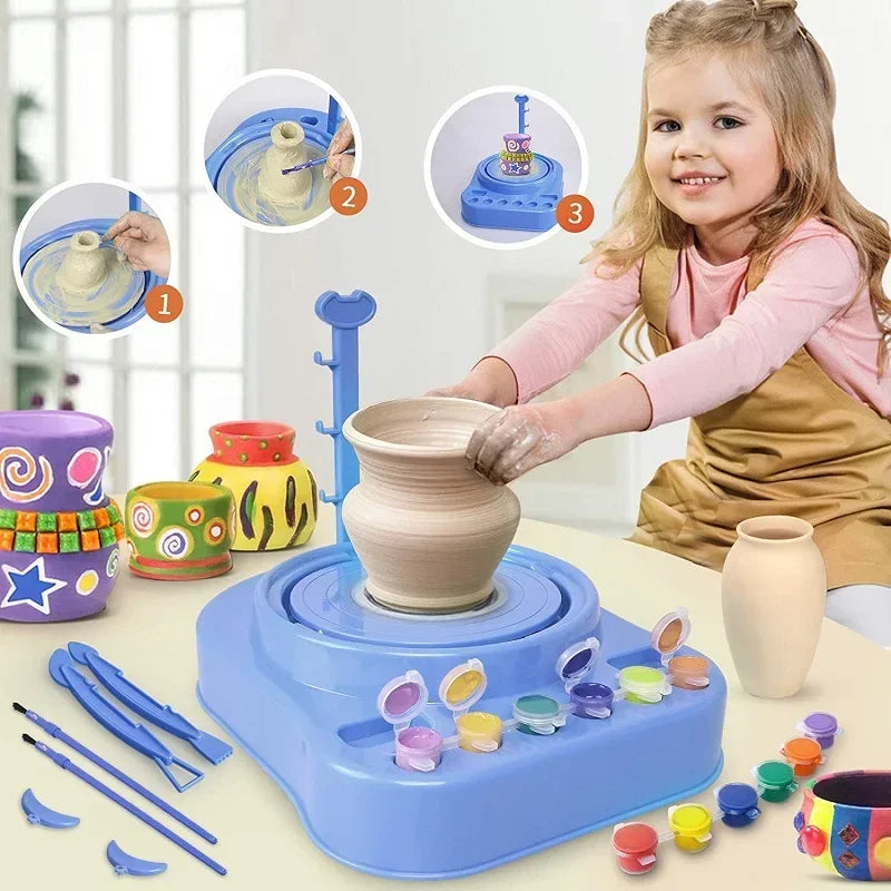 Kit Mãos na Massa - Máquina de Cerâmica Infantil