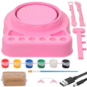 Kit Mãos na Massa - Máquina de Cerâmica Infantil