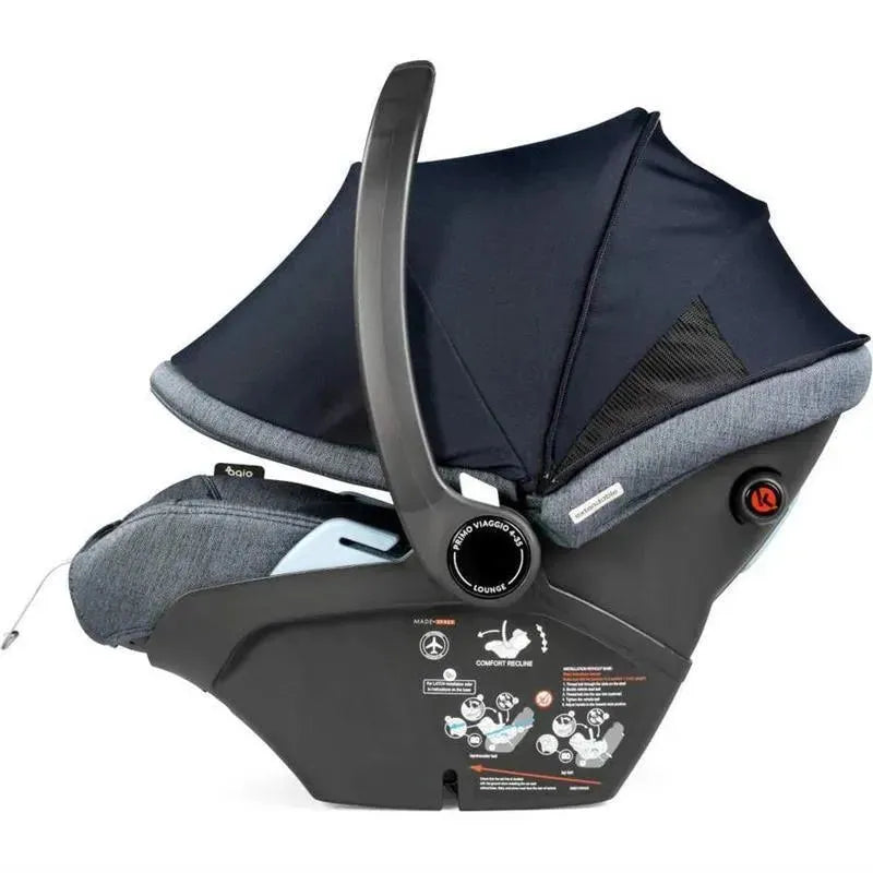 Cadeirinha infantil Peg Perego - Agio Primo Viaggio 4-35 Lounge, Mirage Blue