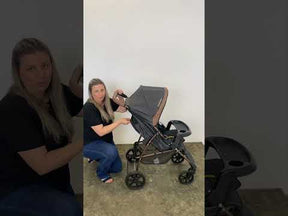Carrinho de Bebê Romano Travel System - Galzerano PRETO