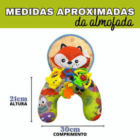 Almofada de Atividade Tummy Time Para Bebê