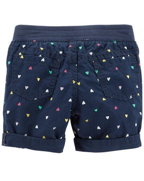 Short Carter's Azul Corações