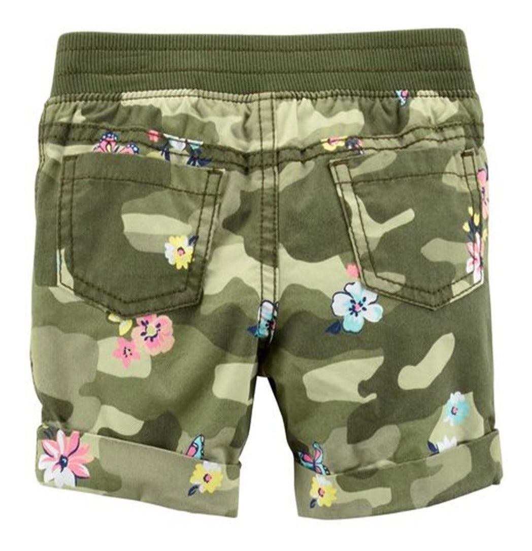 Short Carter's Verde Flores